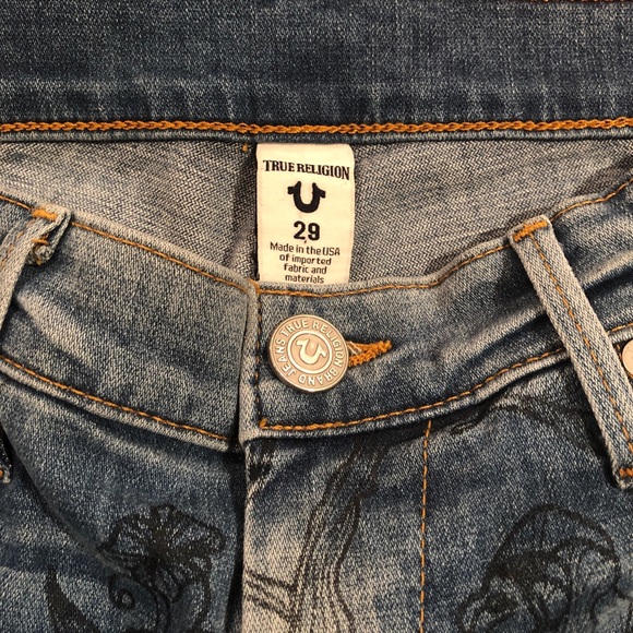 TRUE RELIGION | Floral Design Halle Jeans - Picture 7 of 16